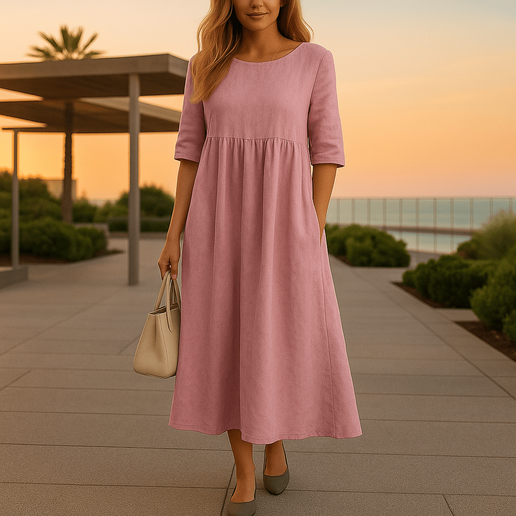 Manon | Abito in cotone traspirante