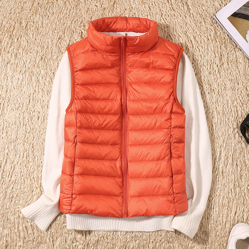 Saphire | Gilet elegante in piuma