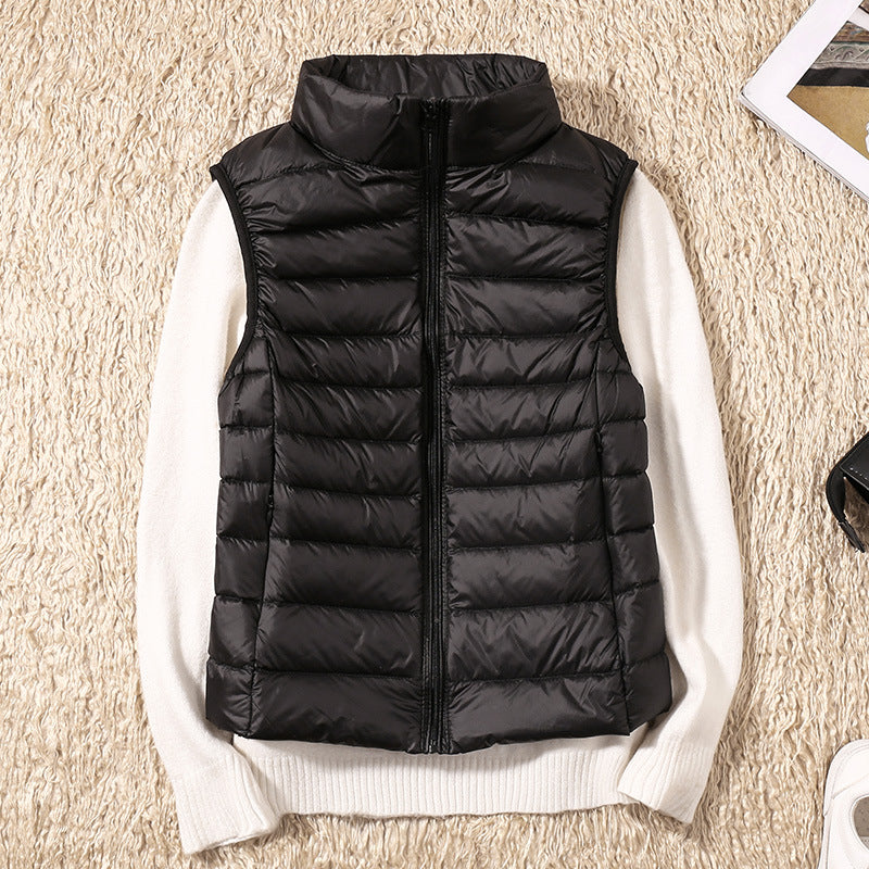 Saphire | Gilet elegante in piuma
