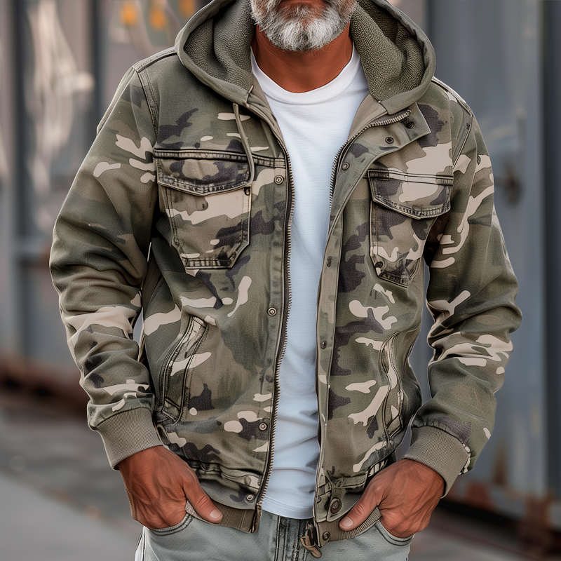 Fabian | giacca cargo camouflage elegante