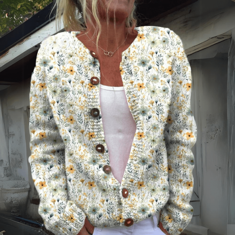 Amelie | cardigan floreale elegante