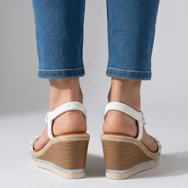 Eden - Sandalo comodo donna con zeppa