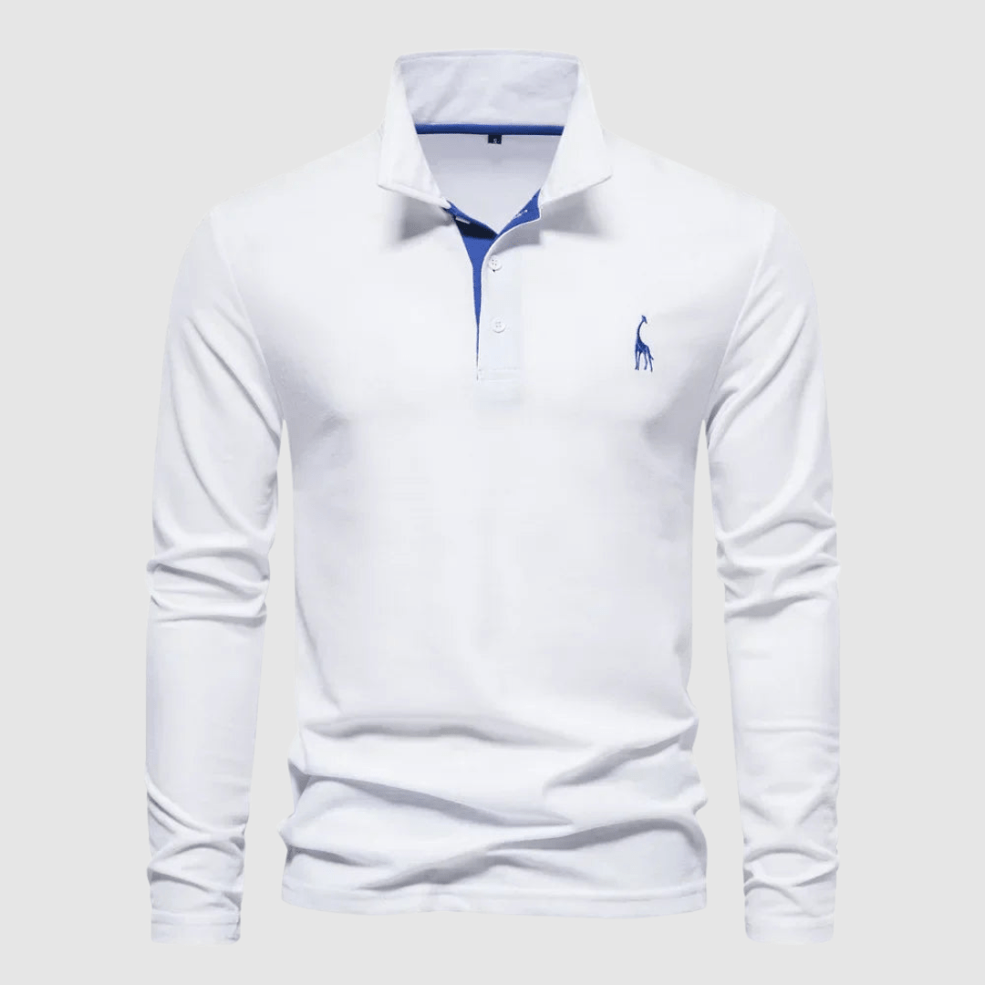 Audren | polo elegante a maniche lunghe