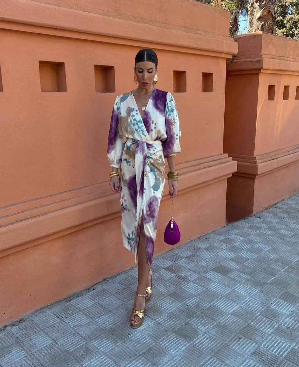 Mora | Abito con stampa elegante