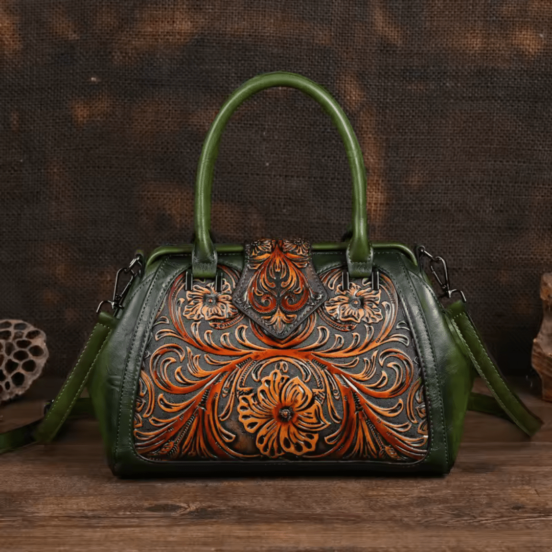 Florina | borsa a mano elegante con motivo floreale