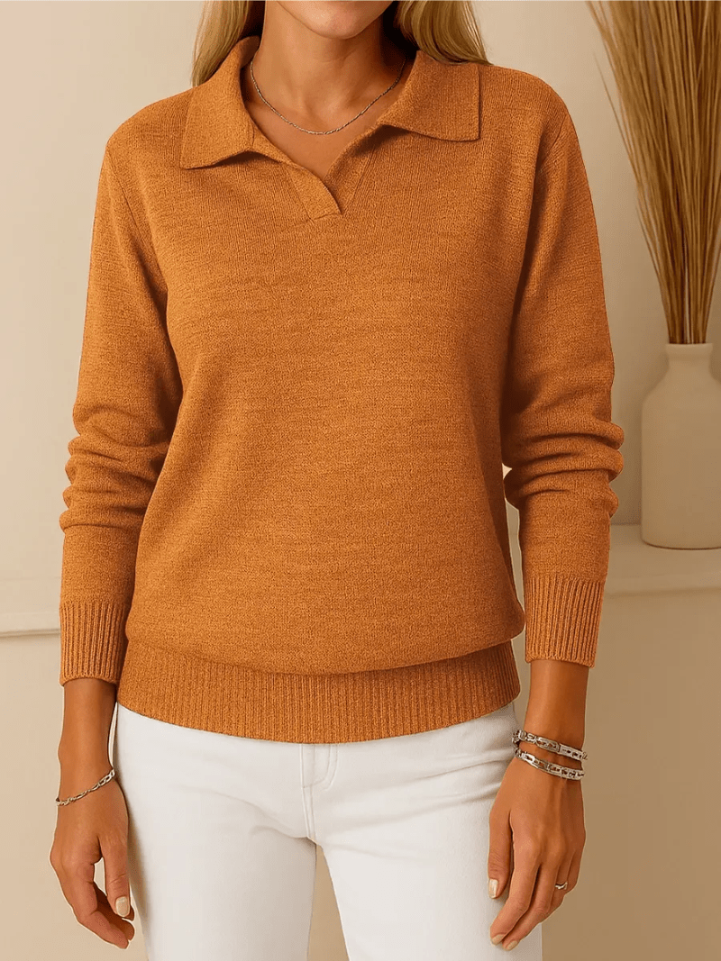 Mara | Maglia con Colletto Elegante
