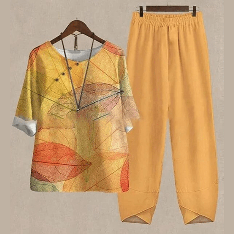 Lilou | Completo camicia e pantaloni comodi e chic