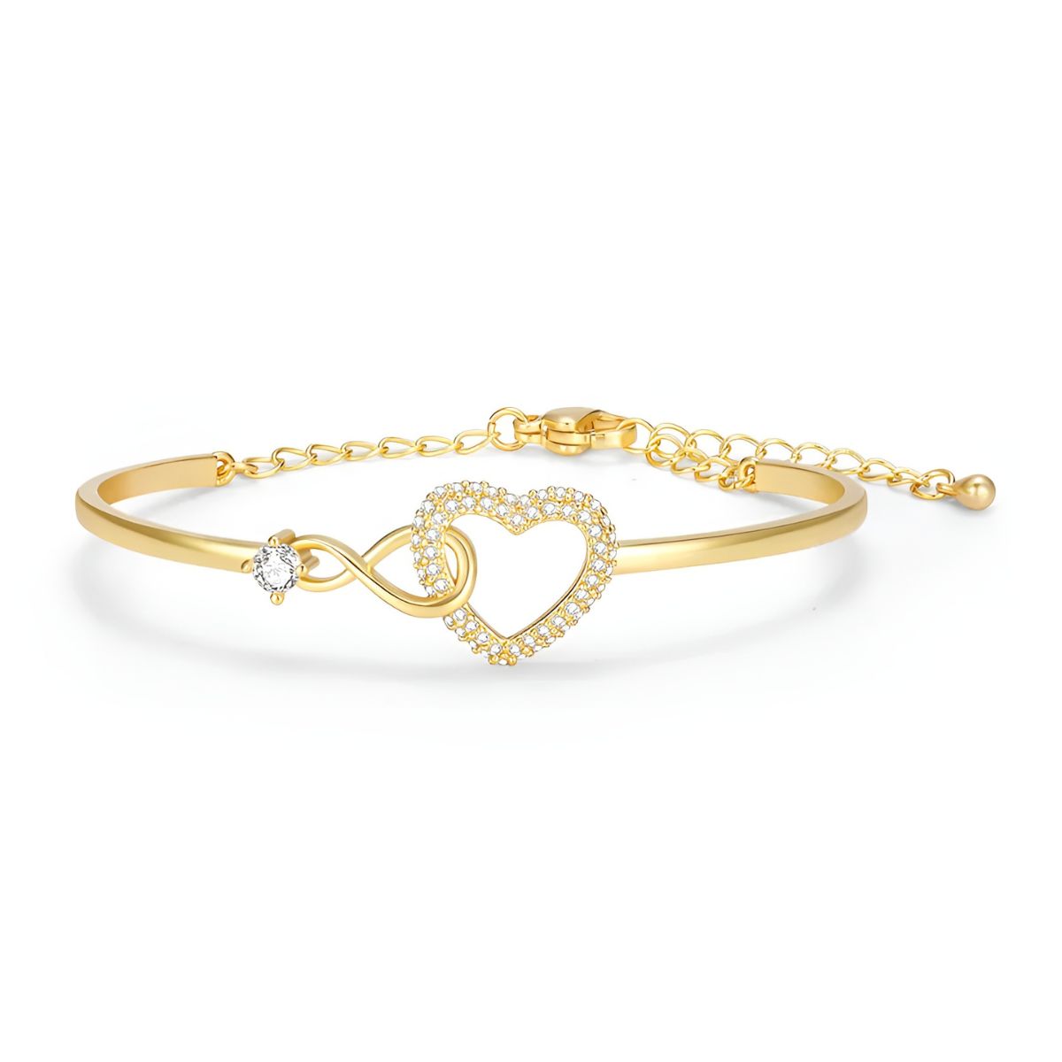 Fiora | Bracciale Elegante con Cuore Pendente