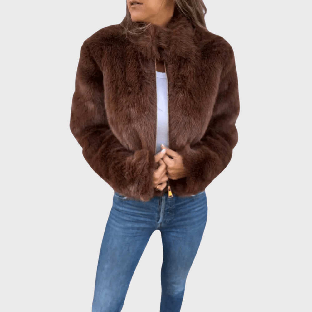 Giada | Giacca Morbida in Pelliccia Sintetica