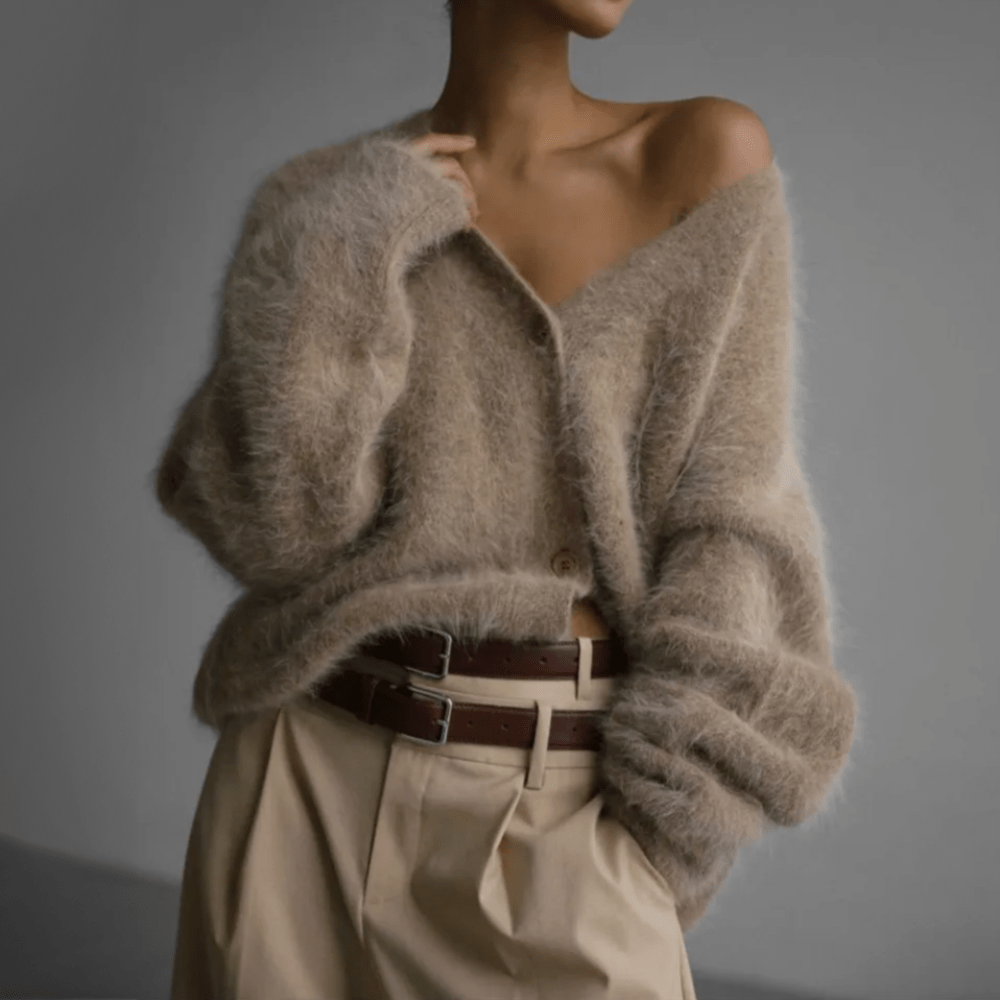 Luna | Cardigan in cashmere elegante