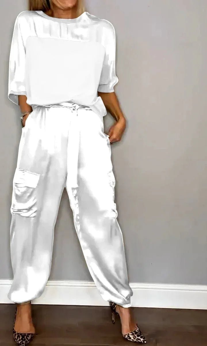 Evelina | eleganza satinata casual