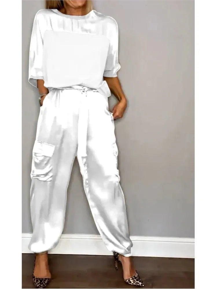 Evelina | eleganza satinata casual