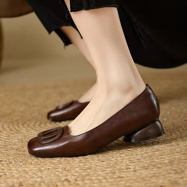Vera | Ballerine con Zeppa Bassa