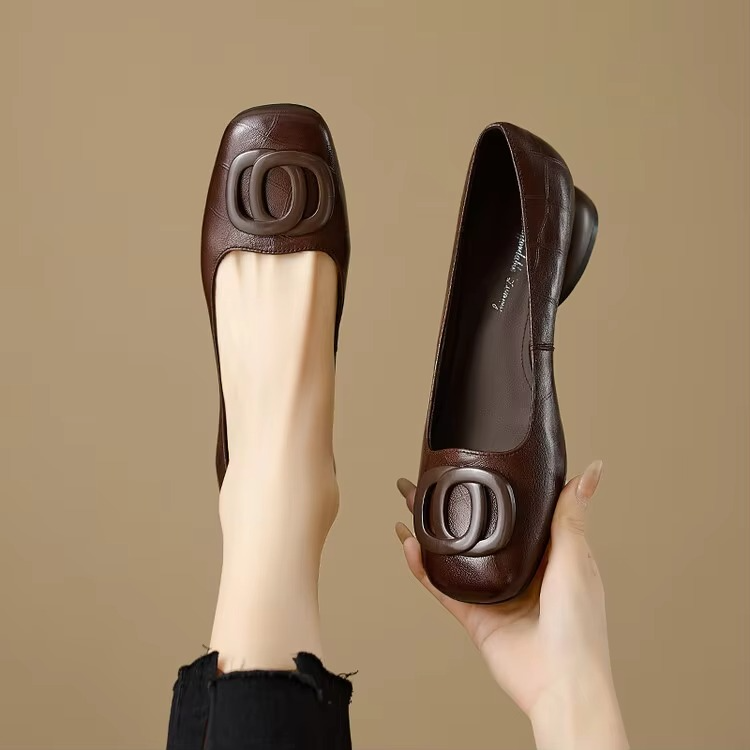 Vera | Ballerine con Zeppa Bassa
