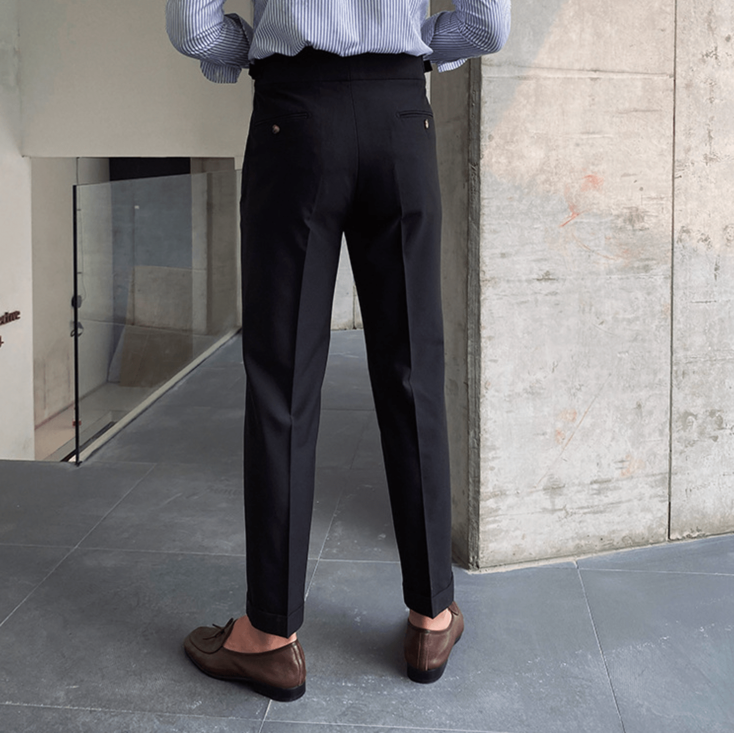 Edward | Pantaloni eleganti a vita alta