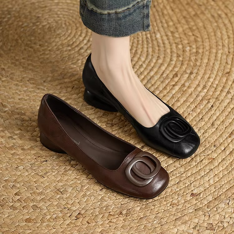 Vera | Ballerine con Zeppa Bassa