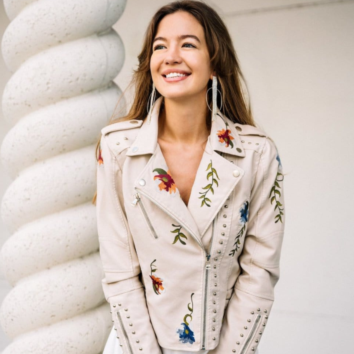 Livia | Giacca floreale retro chic