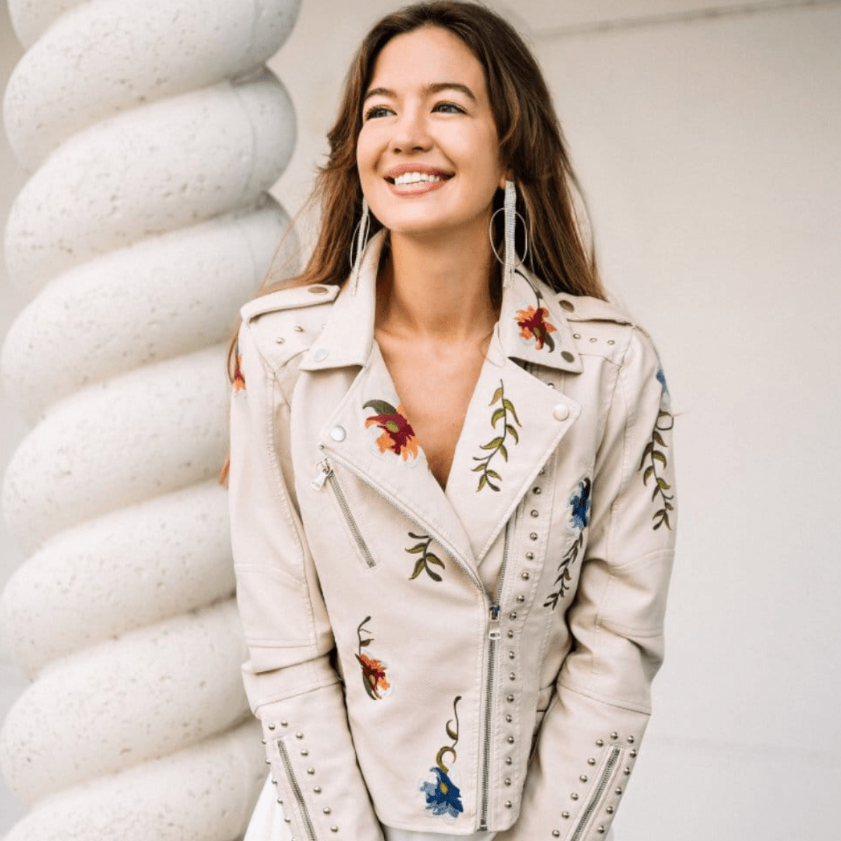 Livia | Giacca floreale retro chic