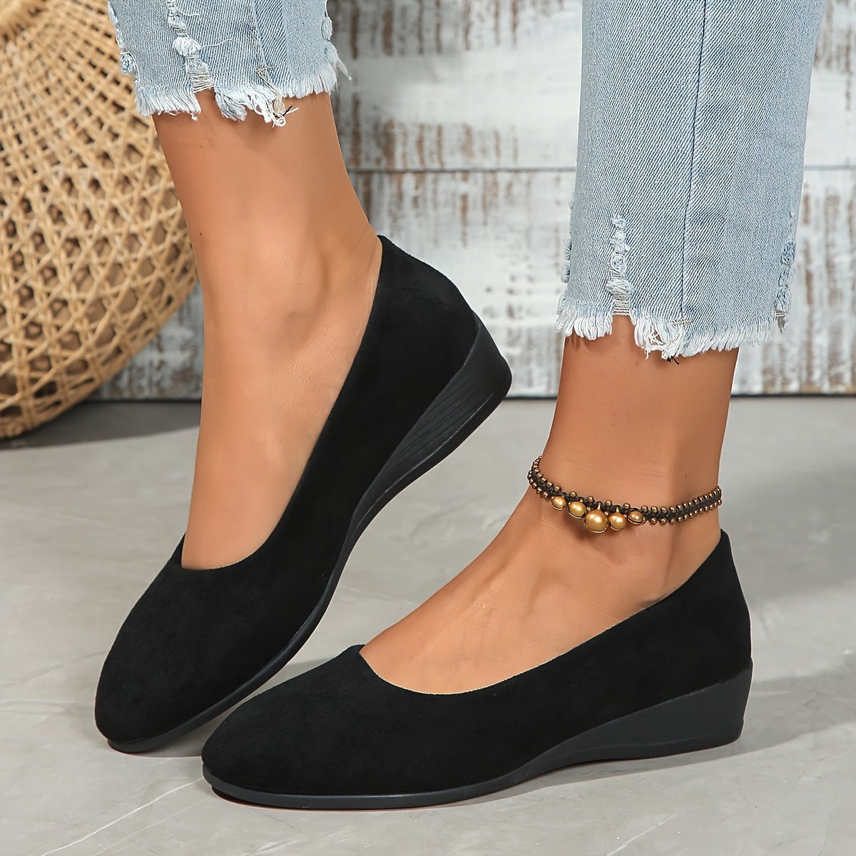 Éliane | Ballerine con Zeppa Comfortevole