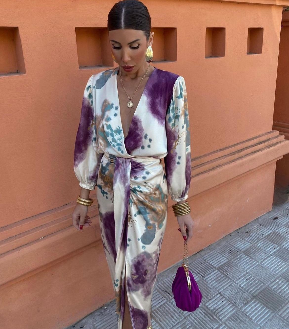 Mora | Abito con stampa elegante