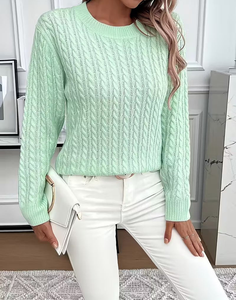 Alessia | Maglione Morbido a Treccia