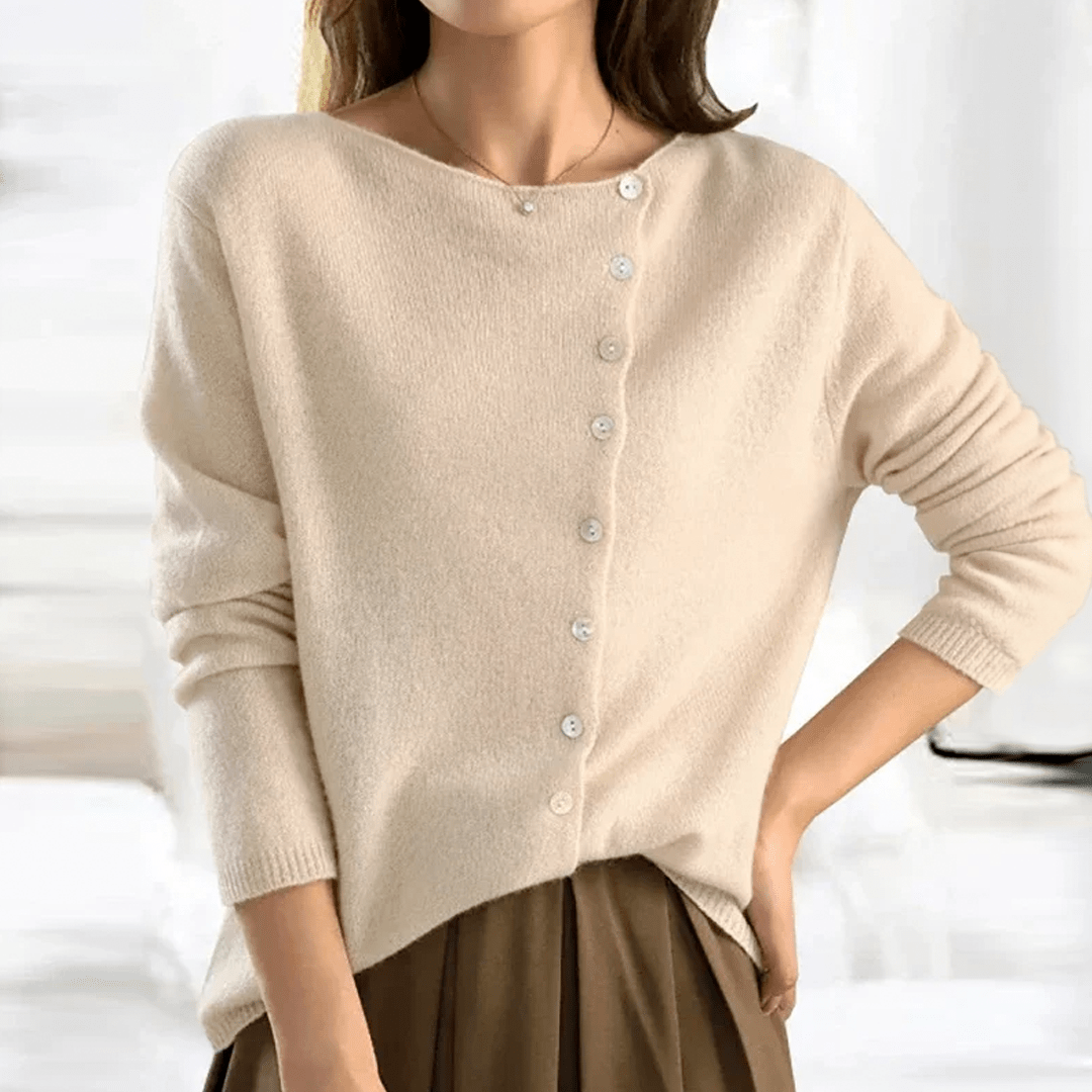 Clara | elegante giacca in maglia