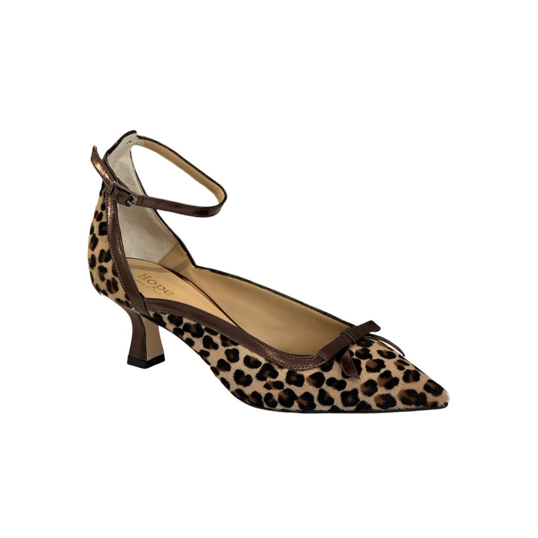 Lucilla - Décolleté Stampa Leopardata