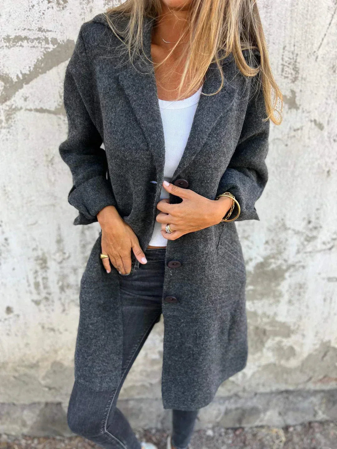 Audrey | Cappotto chic minimalista