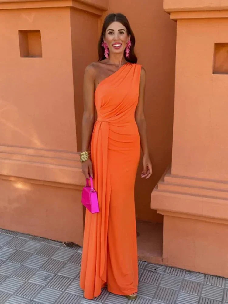 Lia | Abito elegante con bottone