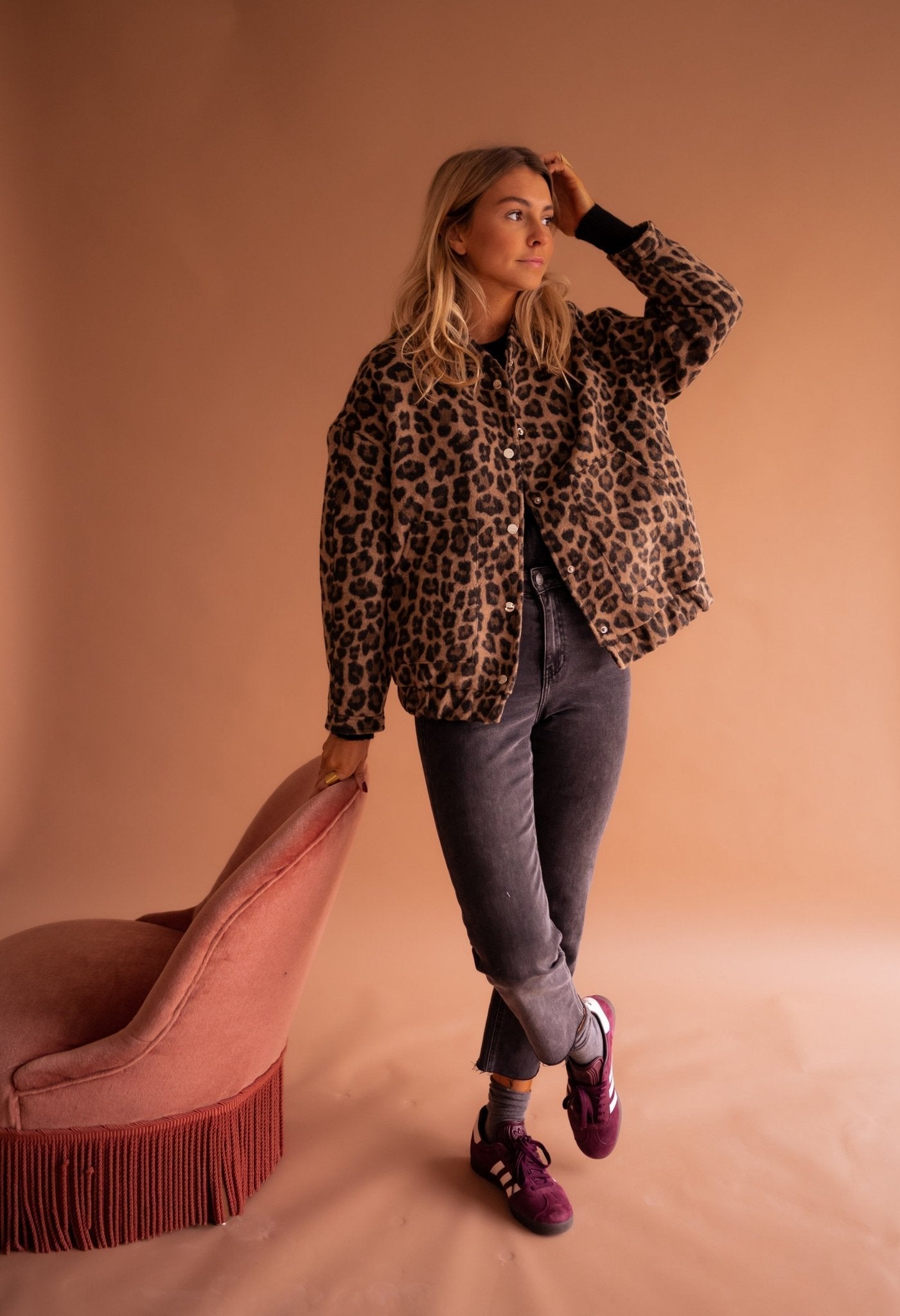 Charlene | Giacca Leopardata alla Moda
