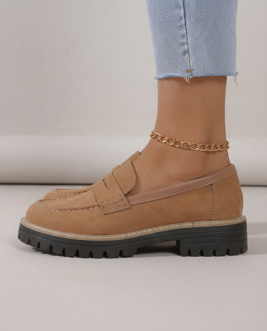 Mocassino Elena β Platform Tacco Grosso