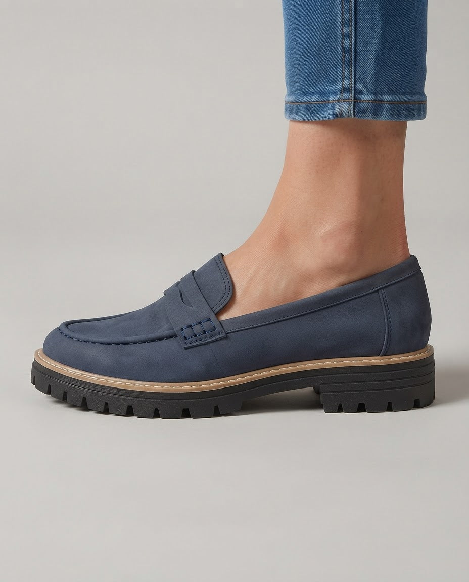 Mocassino Elena β Platform Tacco Grosso