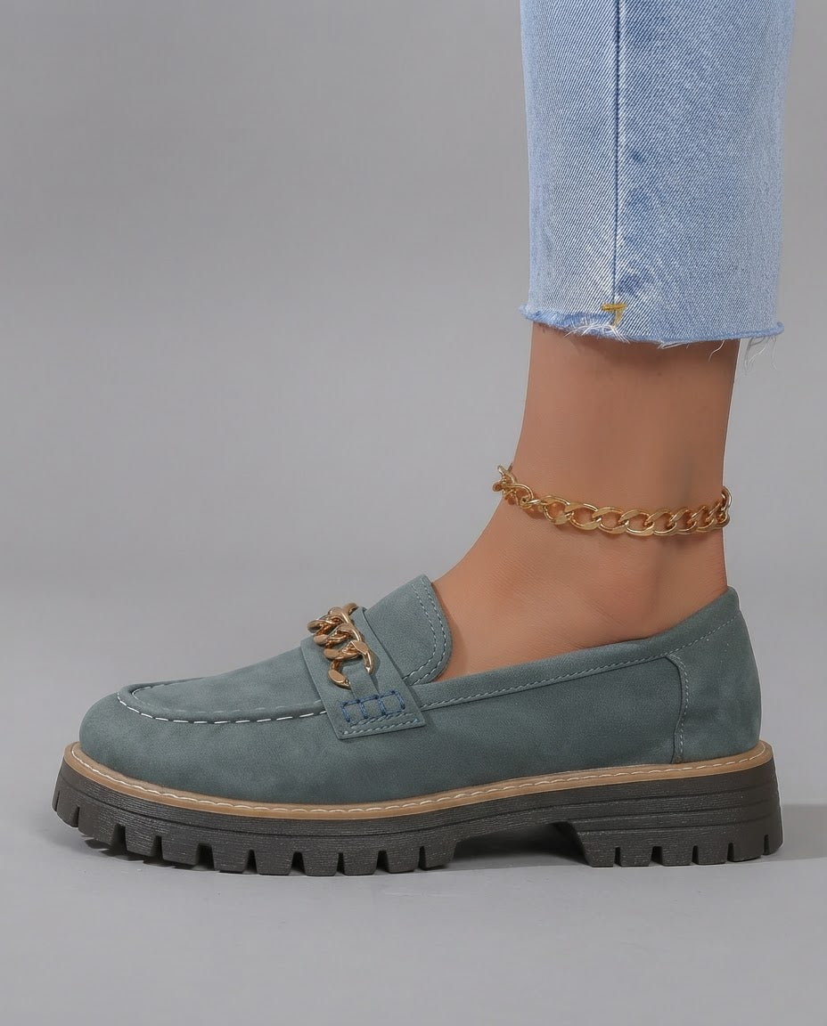 Mocassino Elena β Platform Tacco Grosso