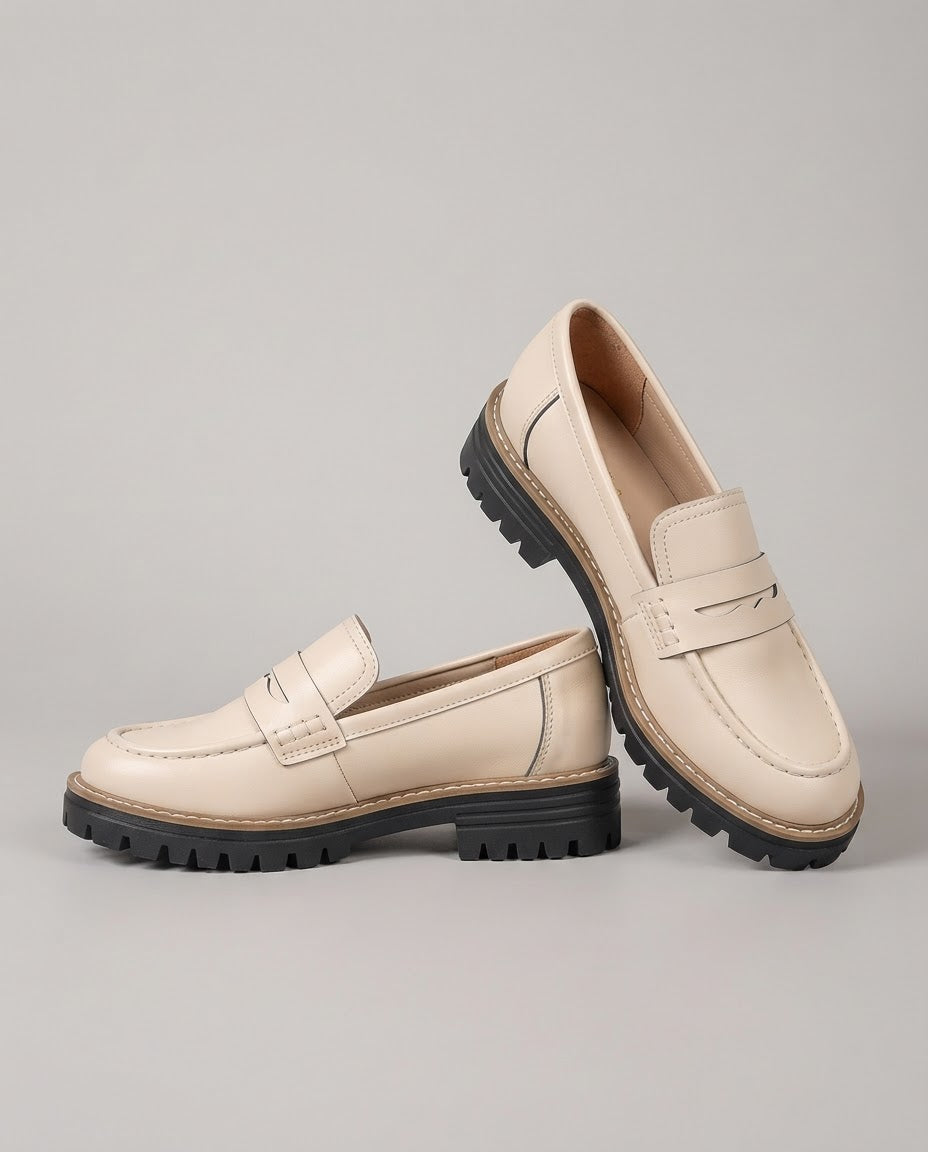 Mocassino Elena β Platform Tacco Grosso