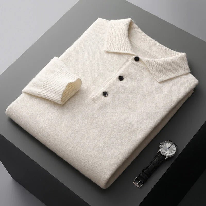 Rafael | Pullover polo in cashmere
