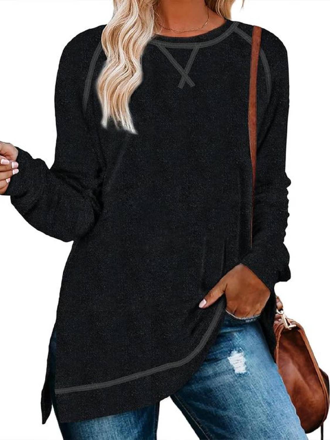 Paola | Maglia Lunga Morbida e Casual