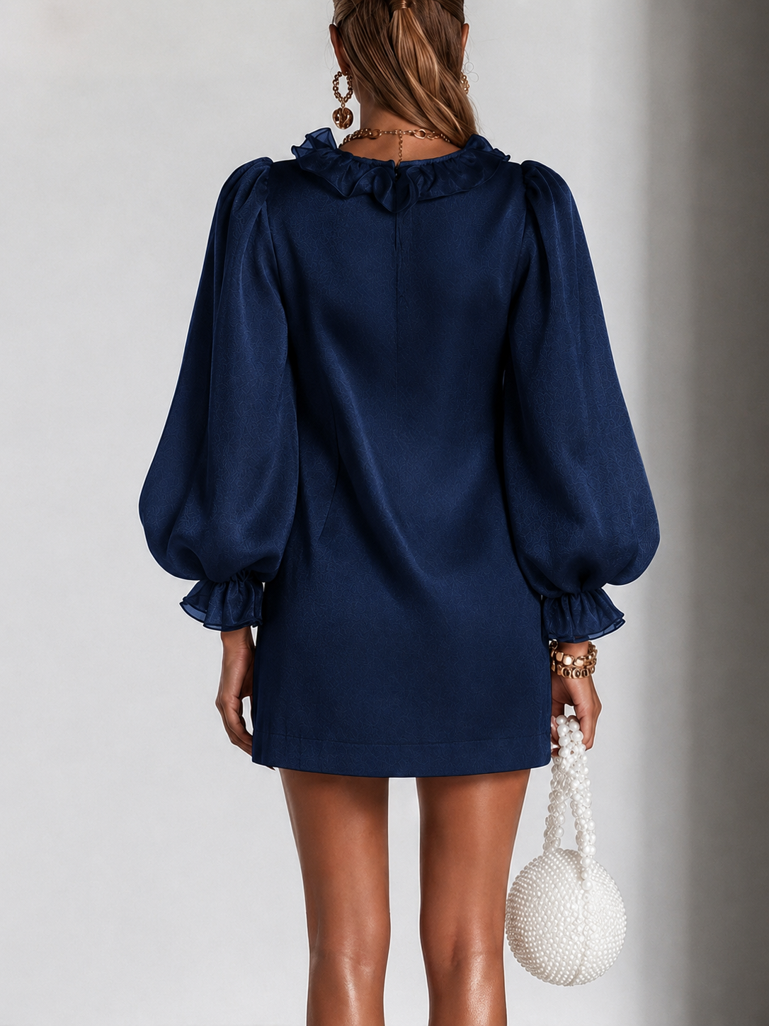 Arianna | Elegante abito mini con volant