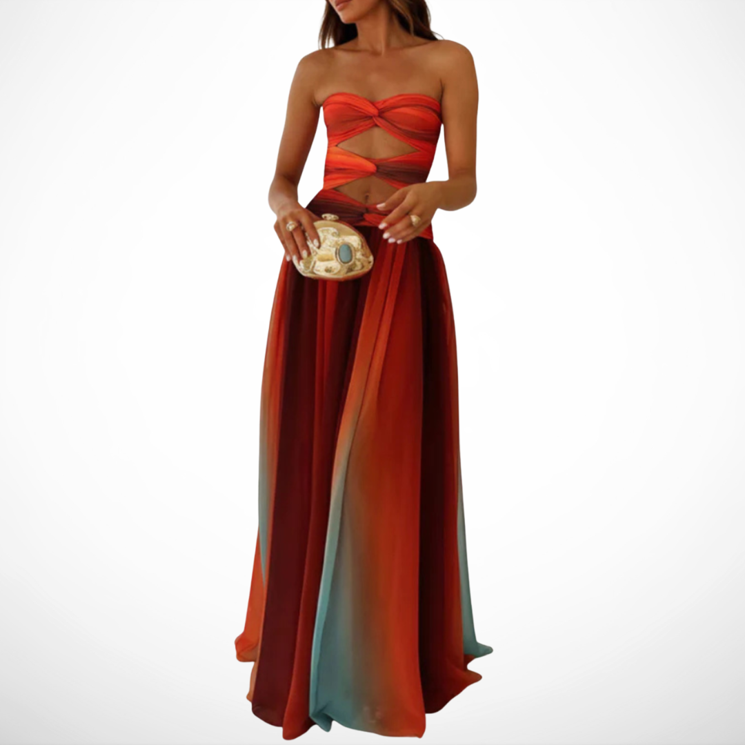 La Scintilla | Abito Maxi Elegante Lilla