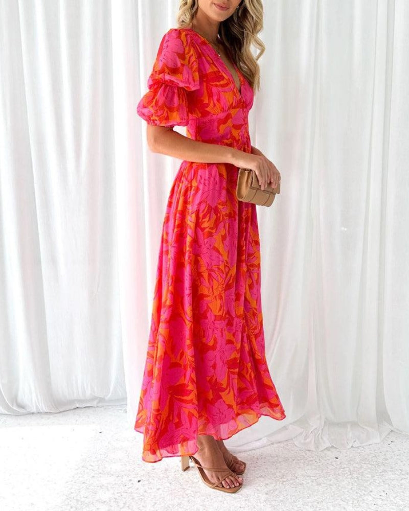 La Scintilla | Abito Maxi Splendore Solare