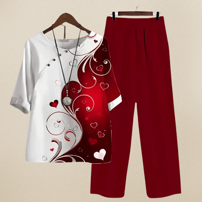 Lilou | Completo camicia e pantaloni comodi e chic