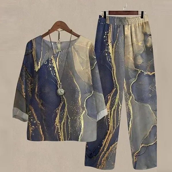 Lilou | Completo camicia e pantaloni comodi e chic