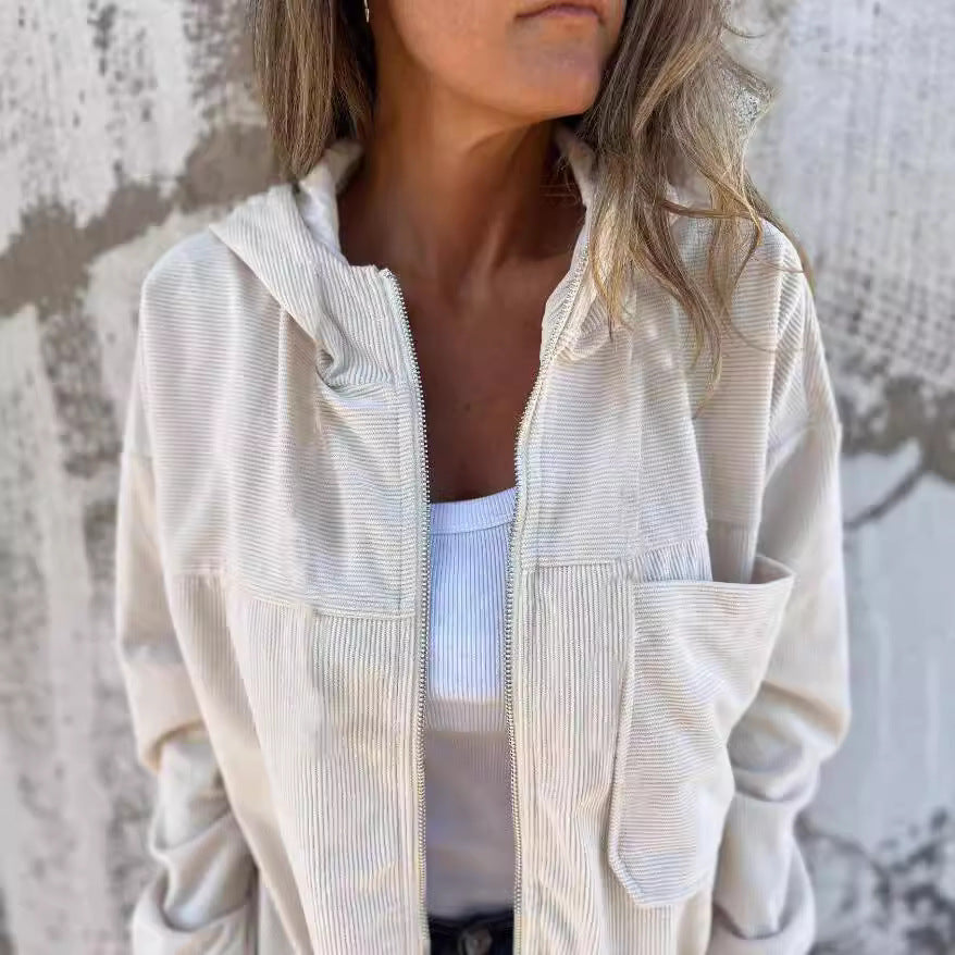 Clémence | Giacca in velluto confortevole