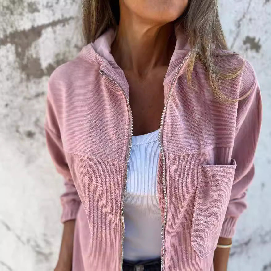 Clémence | Giacca in velluto confortevole