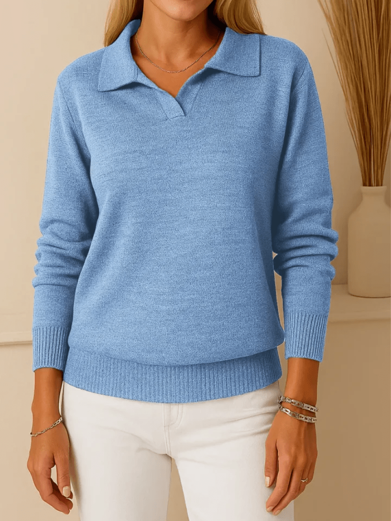 Mara | Maglia con Colletto Elegante