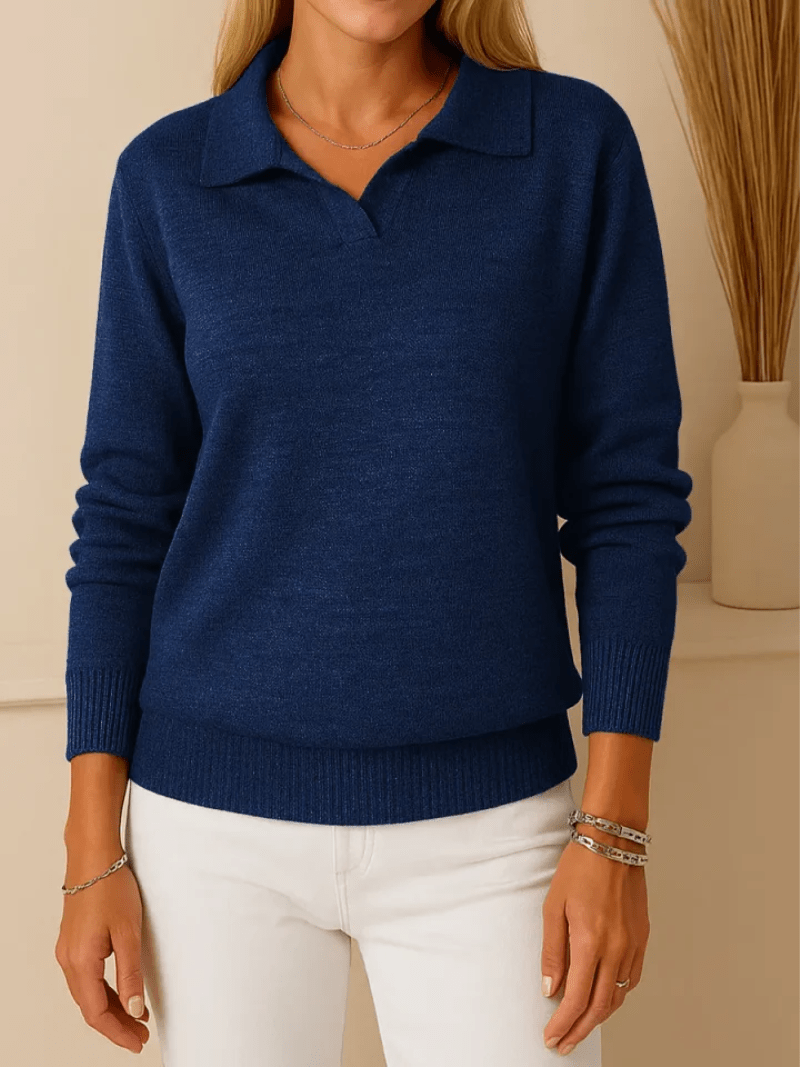 Mara | Maglia con Colletto Elegante