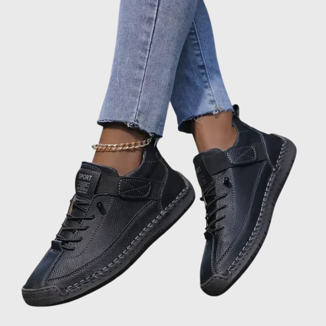 Sofia | Sneakers Eleganti in Pelle con Comfort Attivo