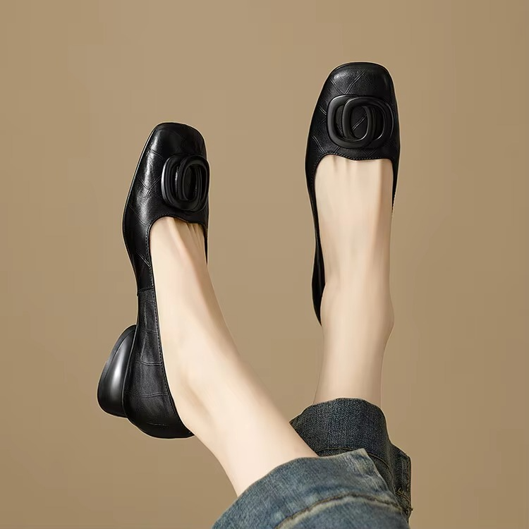 Vera | Ballerine con Zeppa Bassa