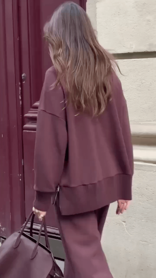 Valentina – Set in maglia con felpa morbida e pantaloni eleganti