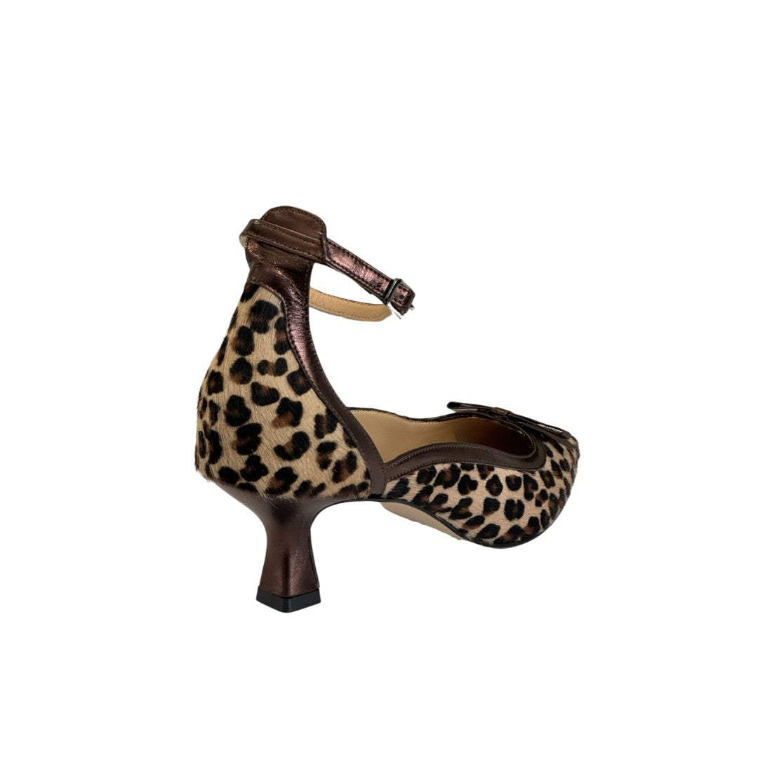 Lucilla - Décolleté Stampa Leopardata