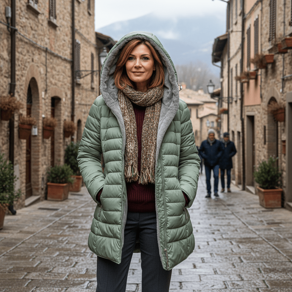 Kori – Piumino Caldo con Fodera in Pelliccia Morbida